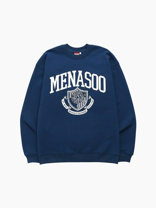 UNISEX CLASSIC EMBLEM SWEATSHIRT_NAVY
