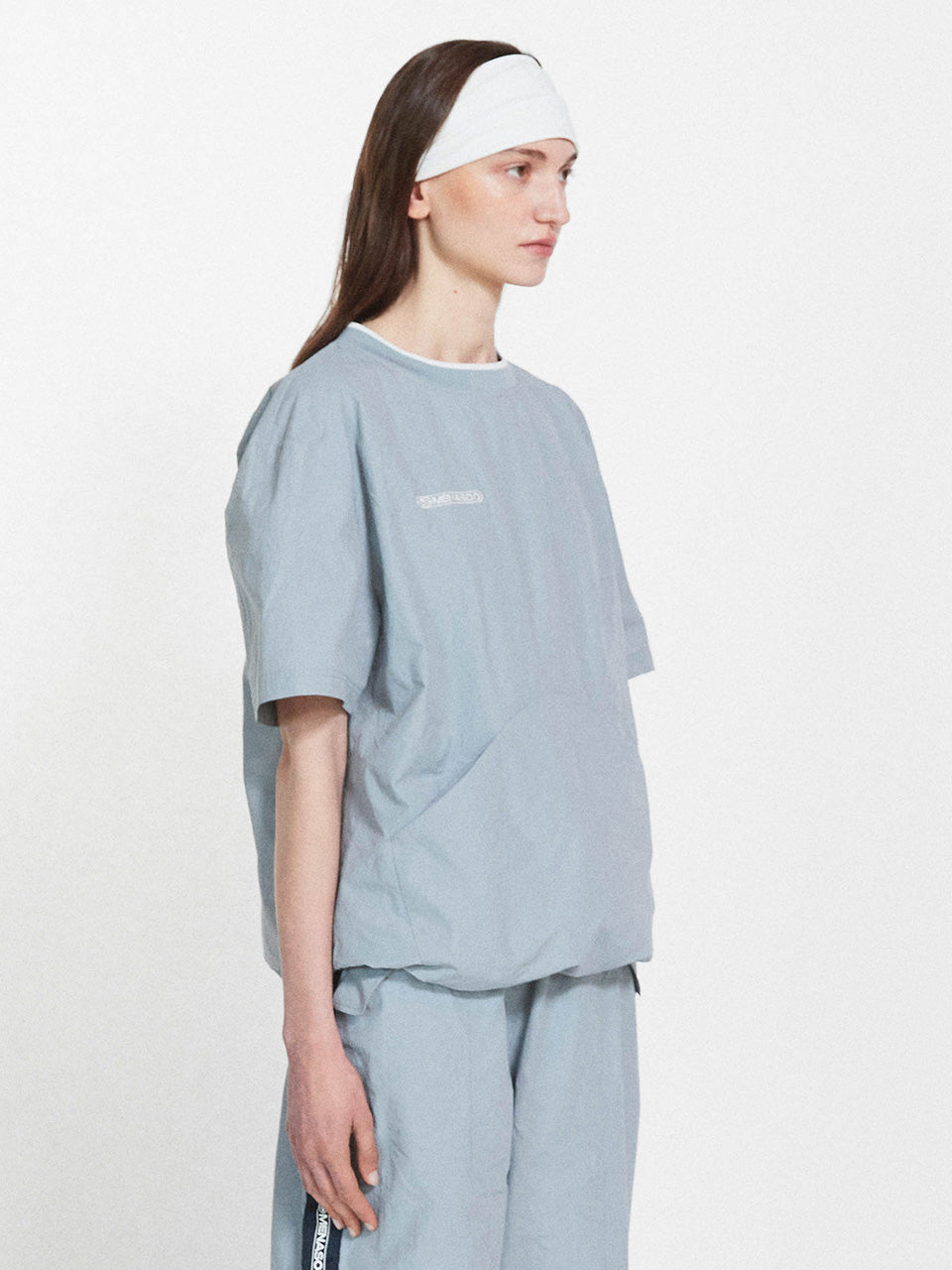 Mns Daily Overfit Anorak_Skyblue