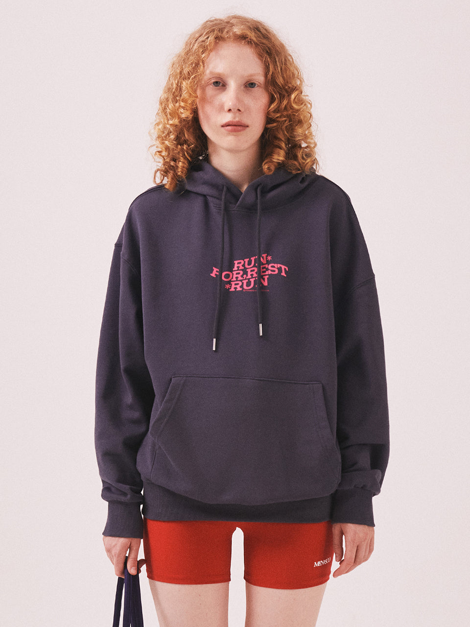 For Rest Run Basic Hoodie_Charcoal