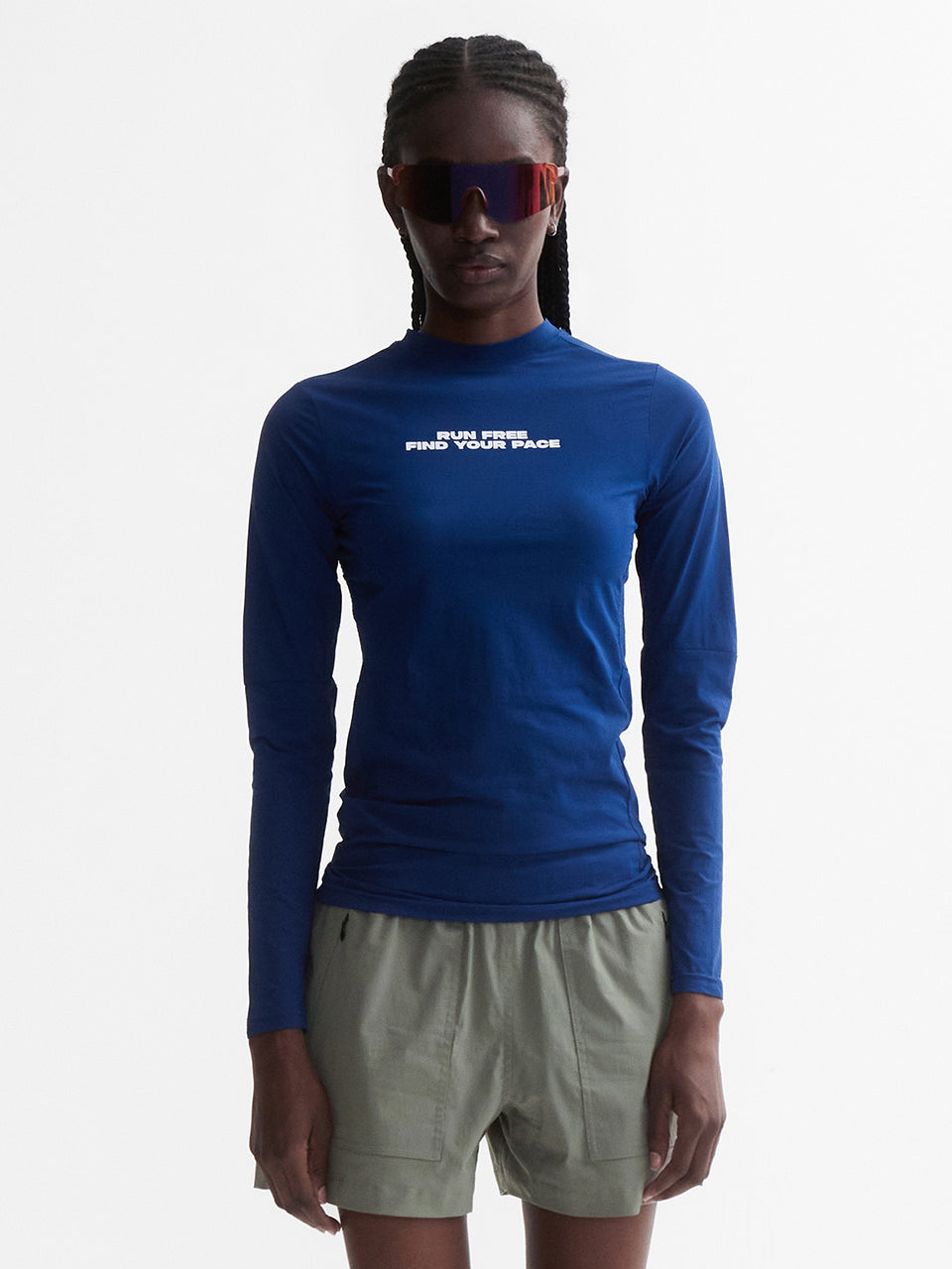 VENODE Runfree Long Tshirts_Blue (Tight Fit)