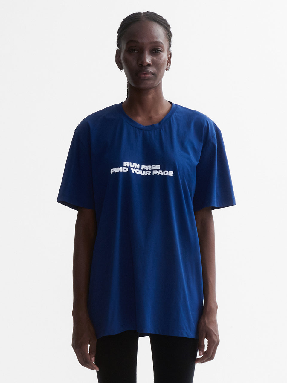 VENODE Runfree Tshirts_Blue (Over Fit)