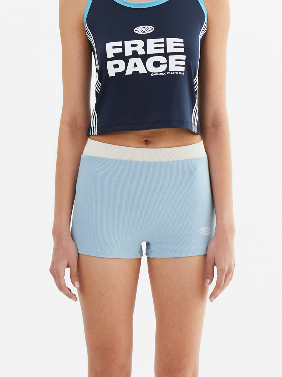 MNS Span Short Pants_Skyblue