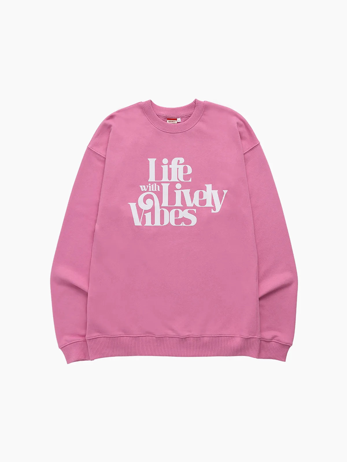 UNISEX_LIVELY SWEATSHIRT_PINK