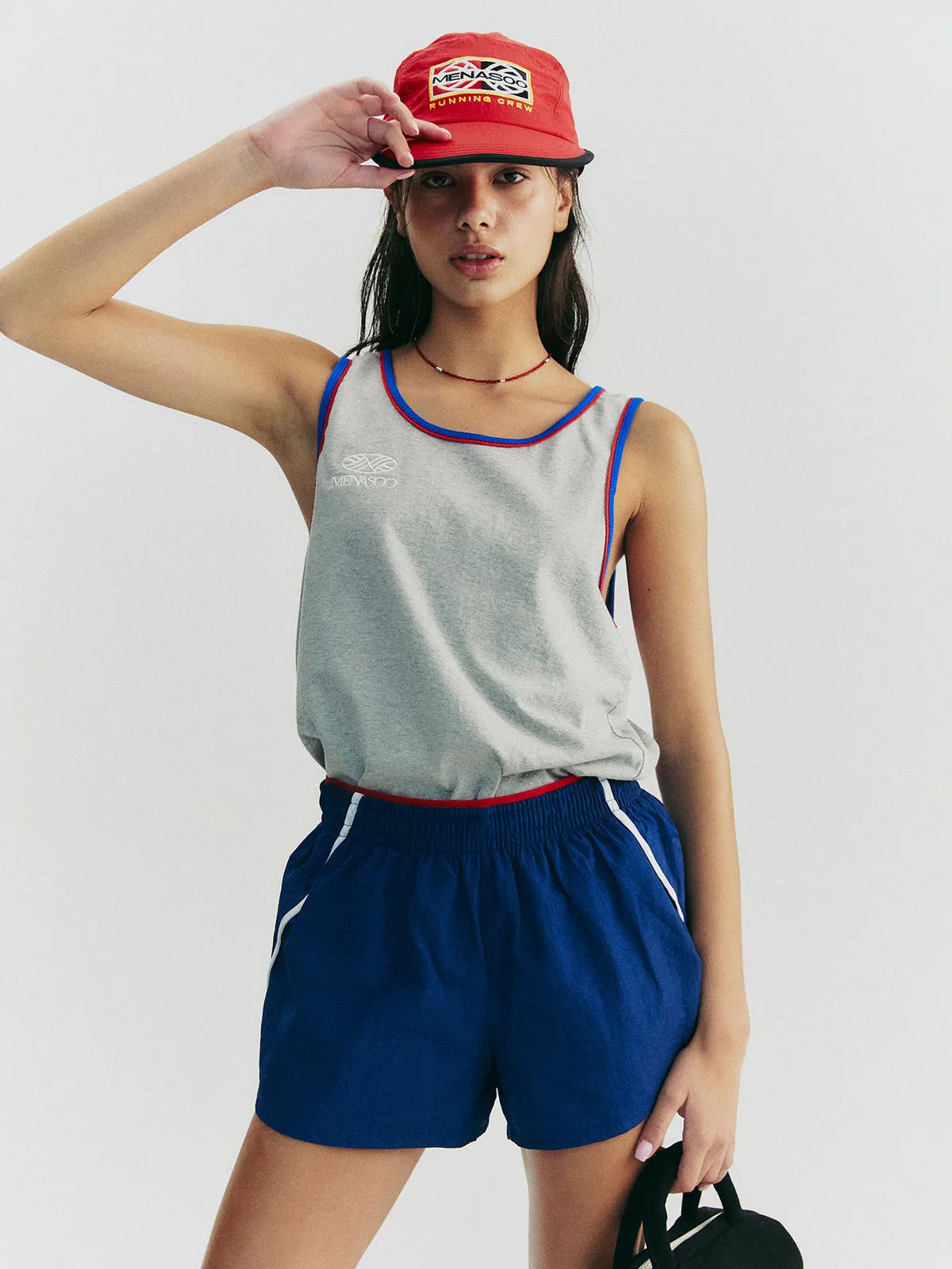 DOUBLE COLOR COVER COTTON SLEEVE_GRAY