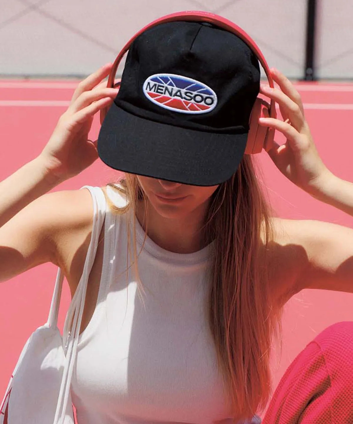 Menasoo Logo Cap_Black