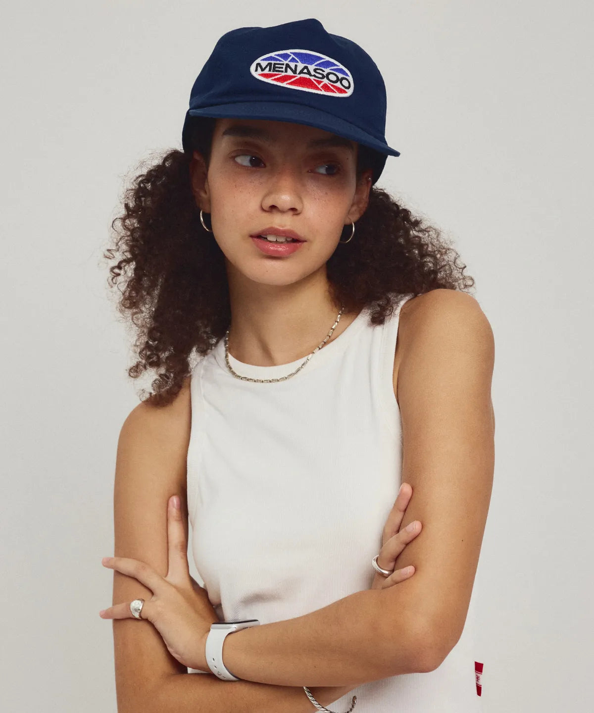 Menasoo Logo Cap_Navy