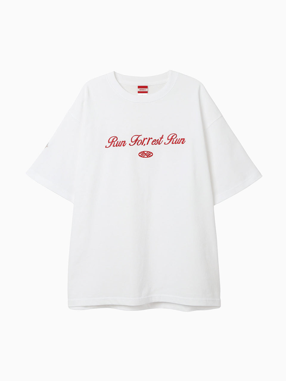 Run For Rest Run Heavy Cotton T Shirt_White