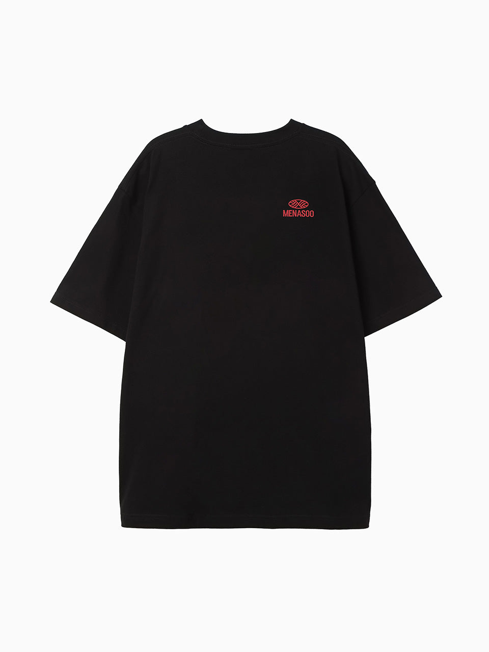 New Big Hearttrack Graphic T Shirt_Black