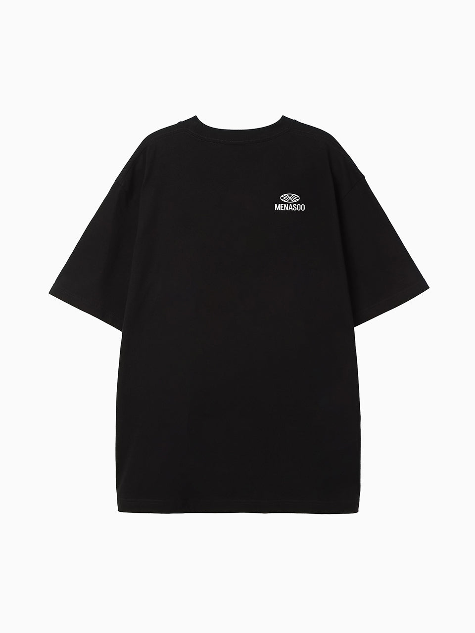 New Big Hearttrack Graphic T Shirt_Black_W