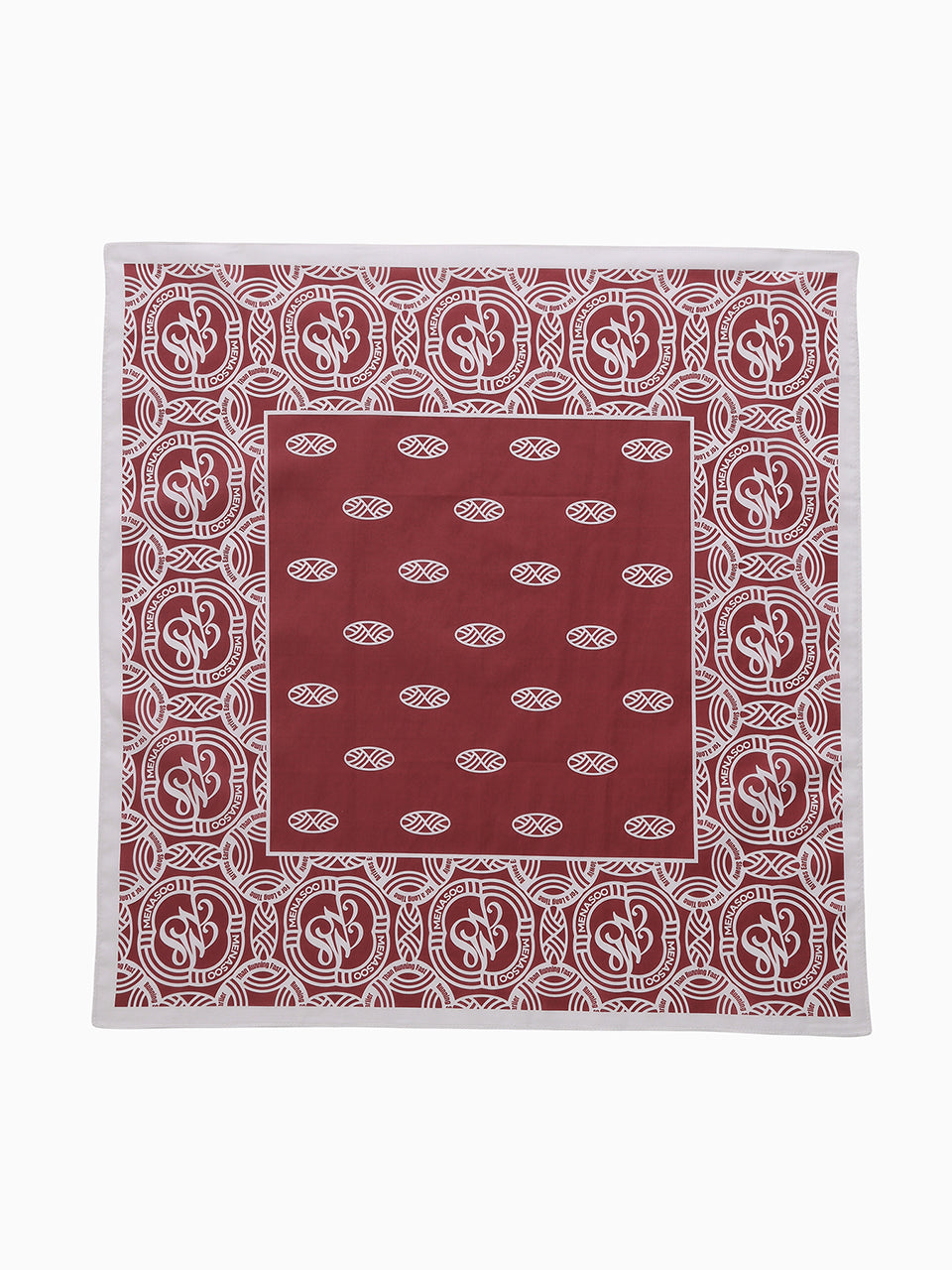 MNS Bandana Scarf Kerchief_Red