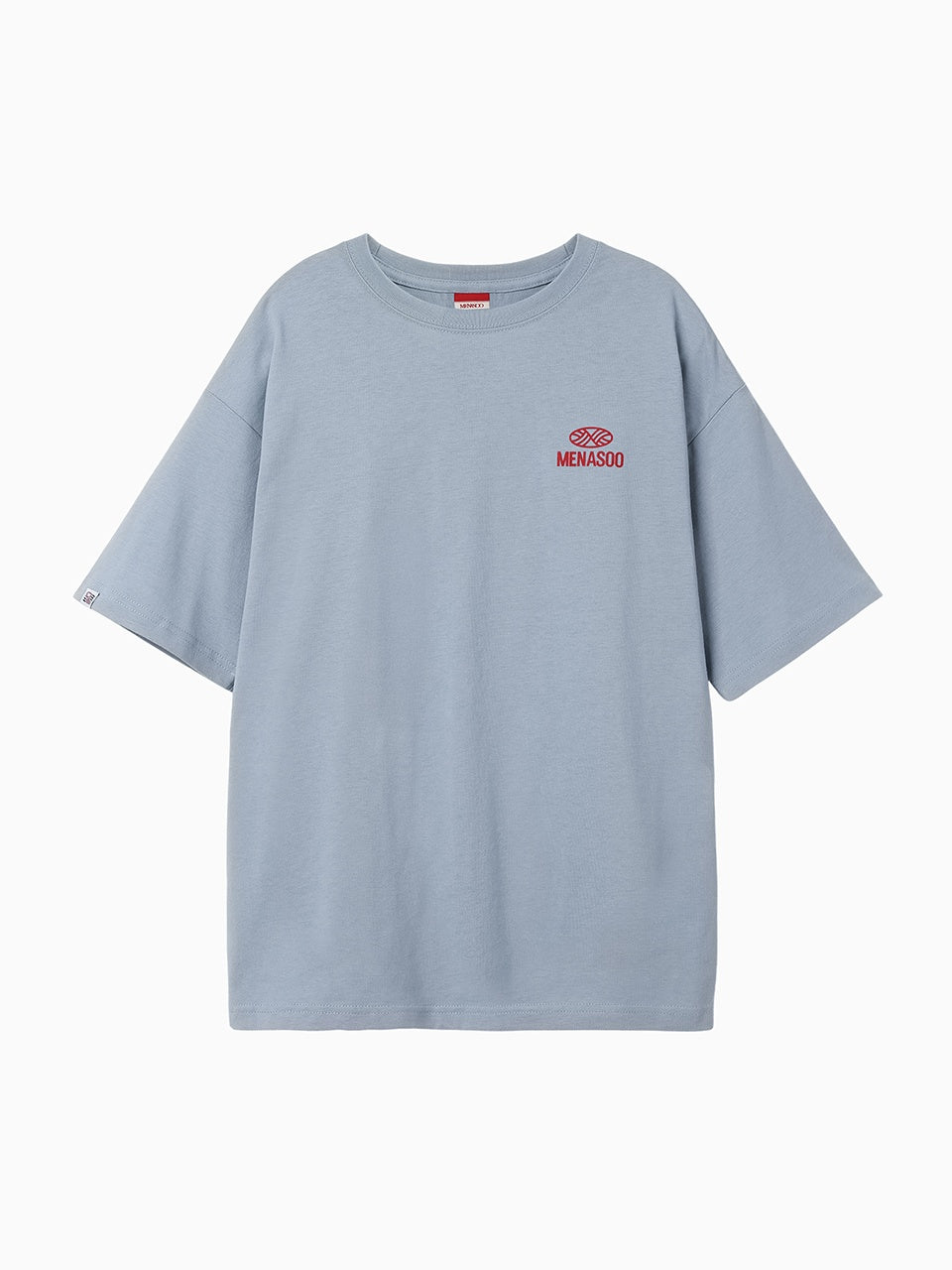 Mns Hearttrack Graphic T Shirt_Skyblue