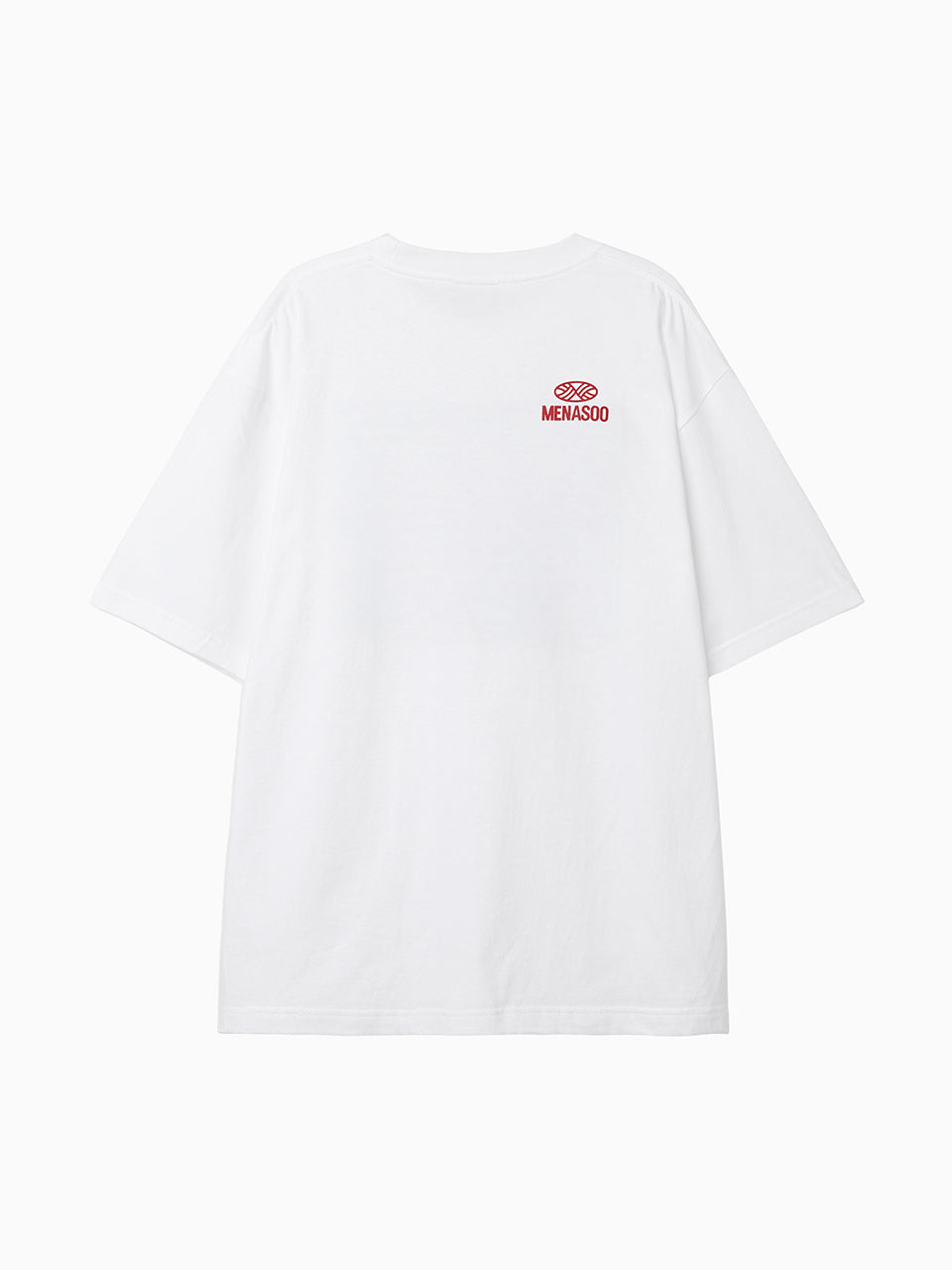 New Big Hearttrack Graphic T Shirt_White