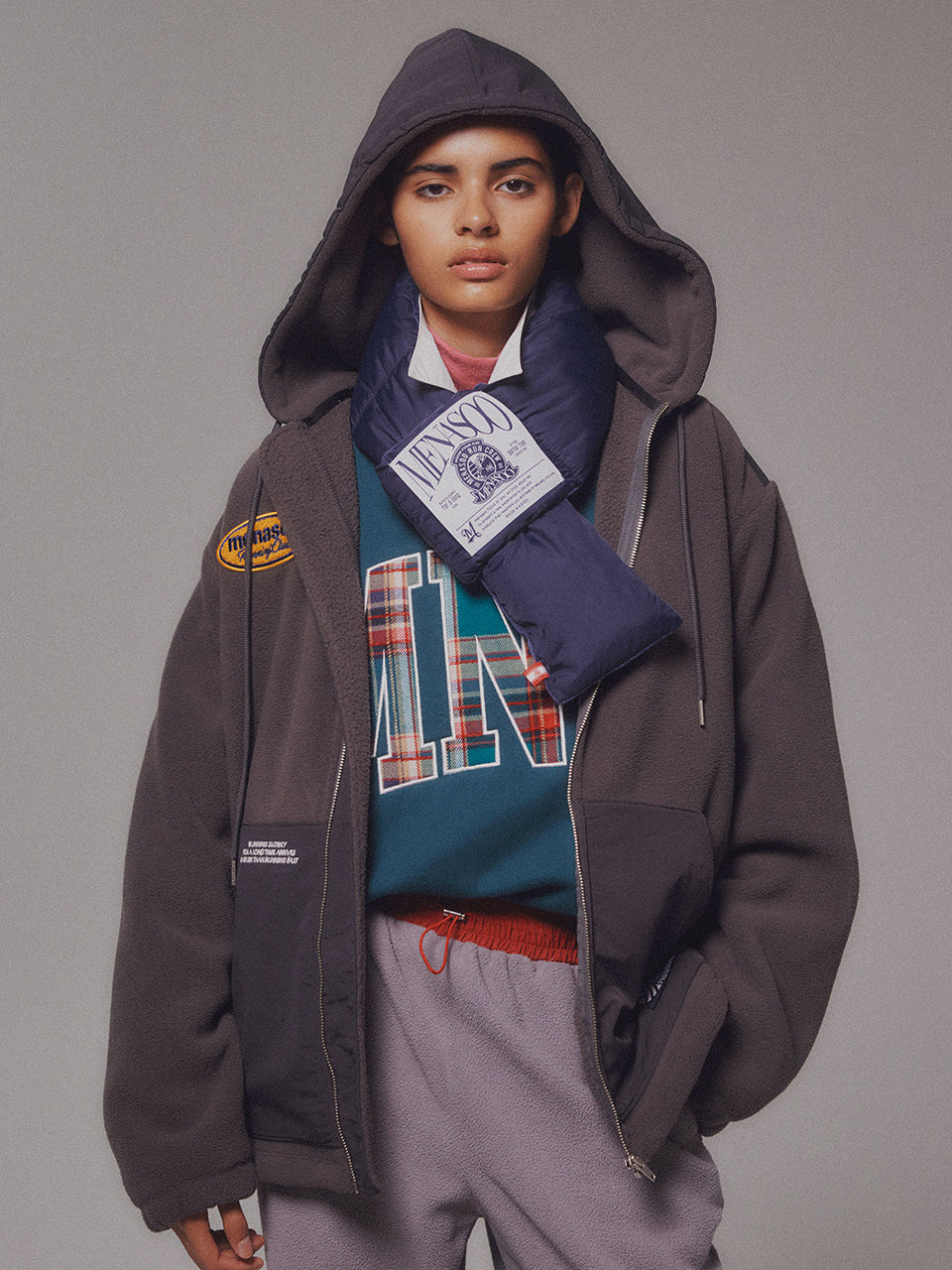 Padding Muffler_Navy