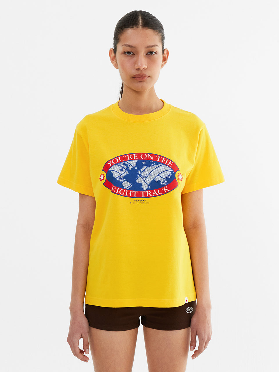 Right Track T Shirt_Yellow