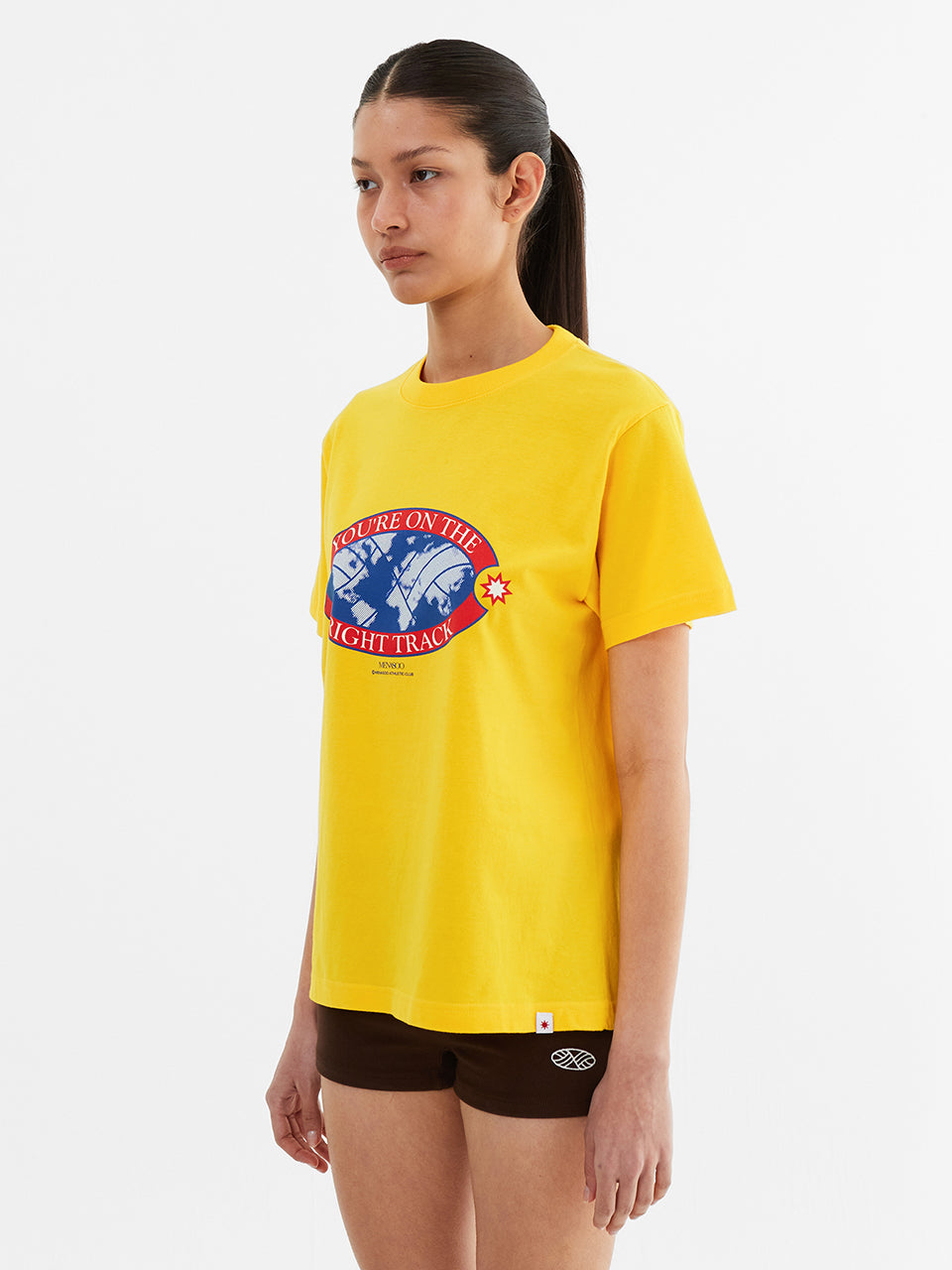Right Track T Shirt_Yellow