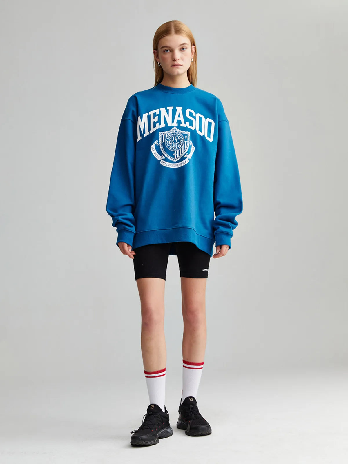 UNISEX CLASSIC EMBLEM SWEATSHIRT_BLUE