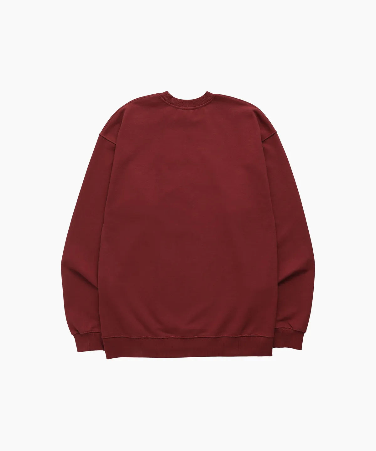 UNISEX_CIRCLE LOGO SWEATSHIRT_RED