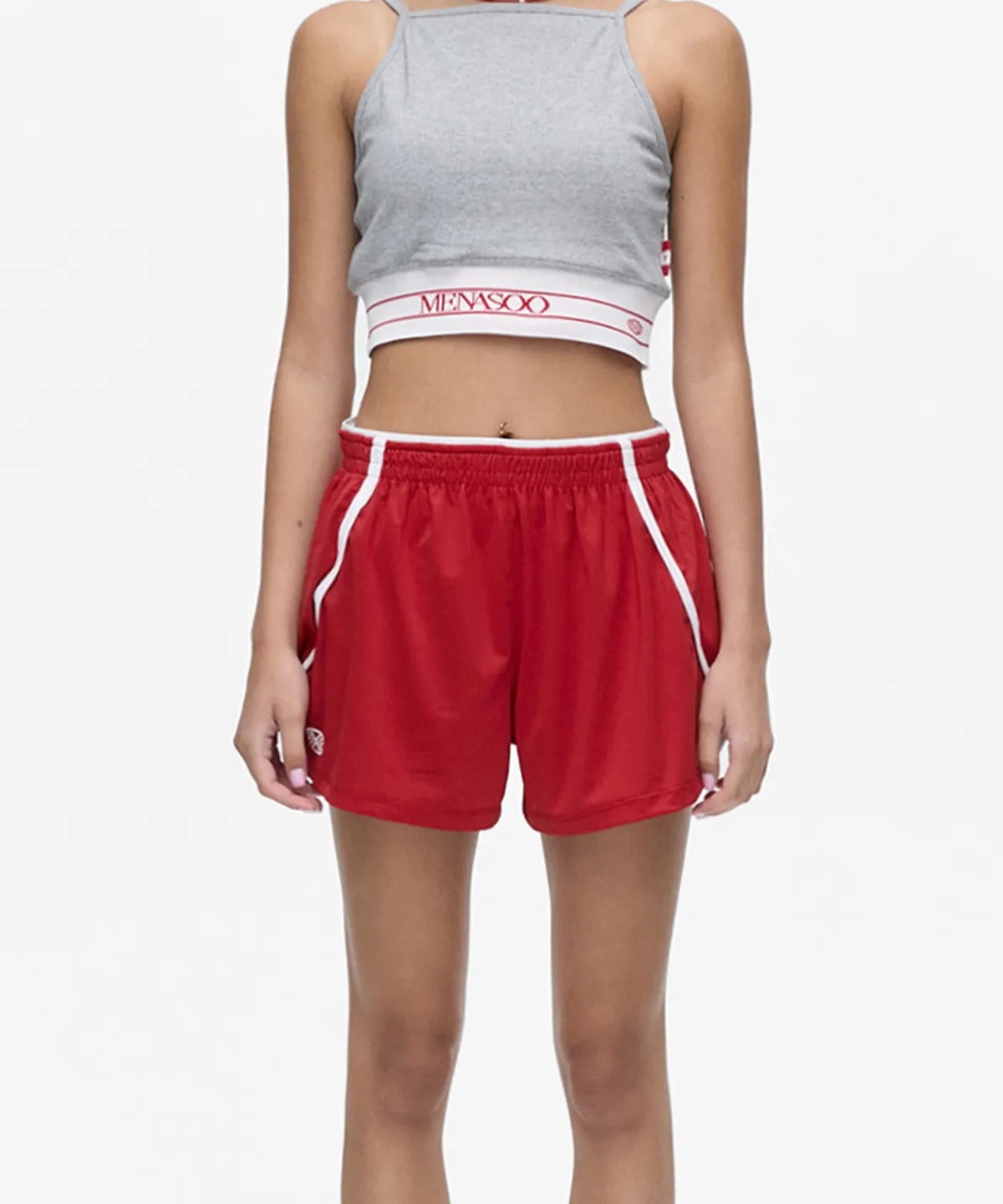 MESH RUNNER SOFT SHORTS_RED