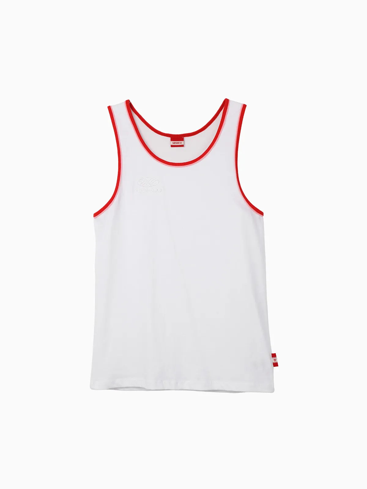 DOUBLE COLOR COVER COTTON SLEEVE_WHITE