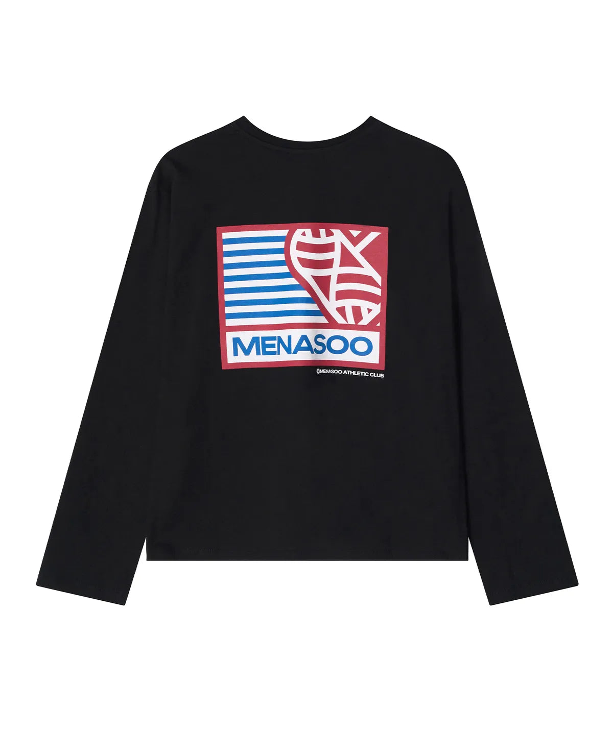 Menasoo Hearttrack Long Sleeve T Shirt_Black