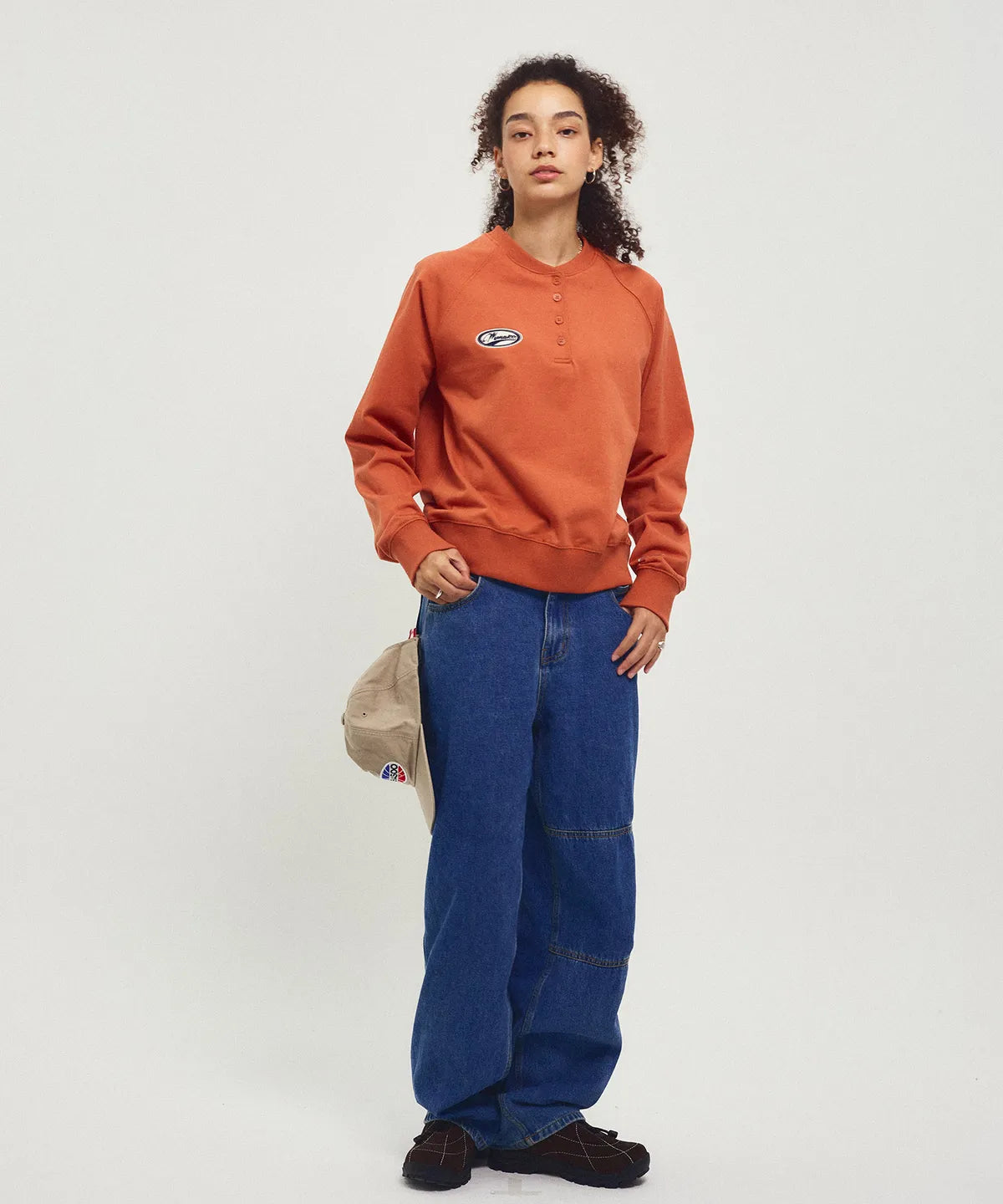 Henrineck Sweatshirt_Brick