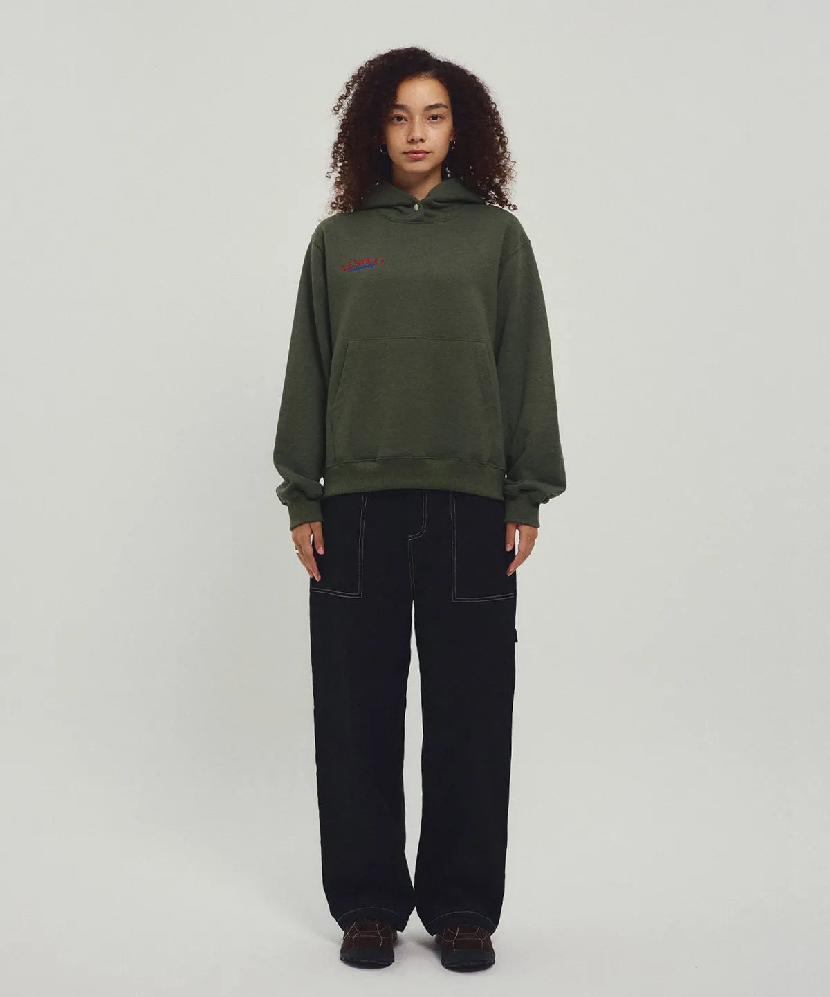 Menasoo Hearttrack Hoodie_Khaki