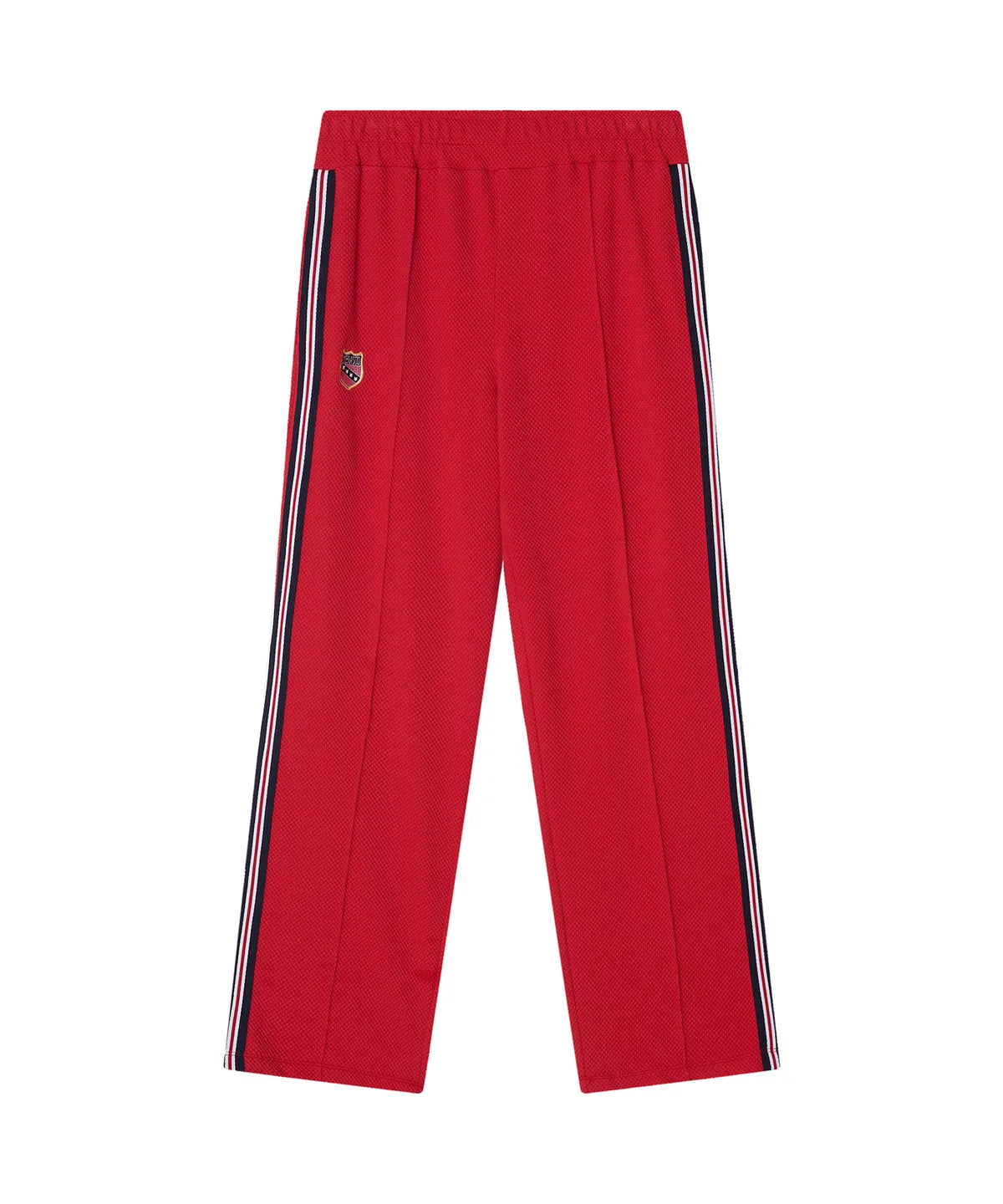 Waffle Wide Pants_Red