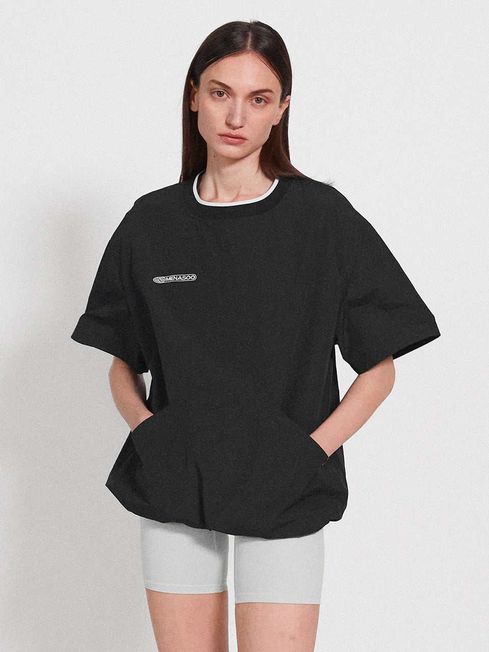 Mns Daily Overfit Anorak_Black
