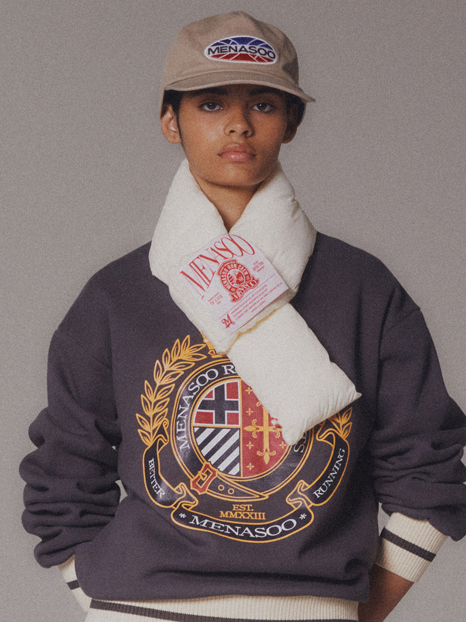 Padding Muffler_Ivory